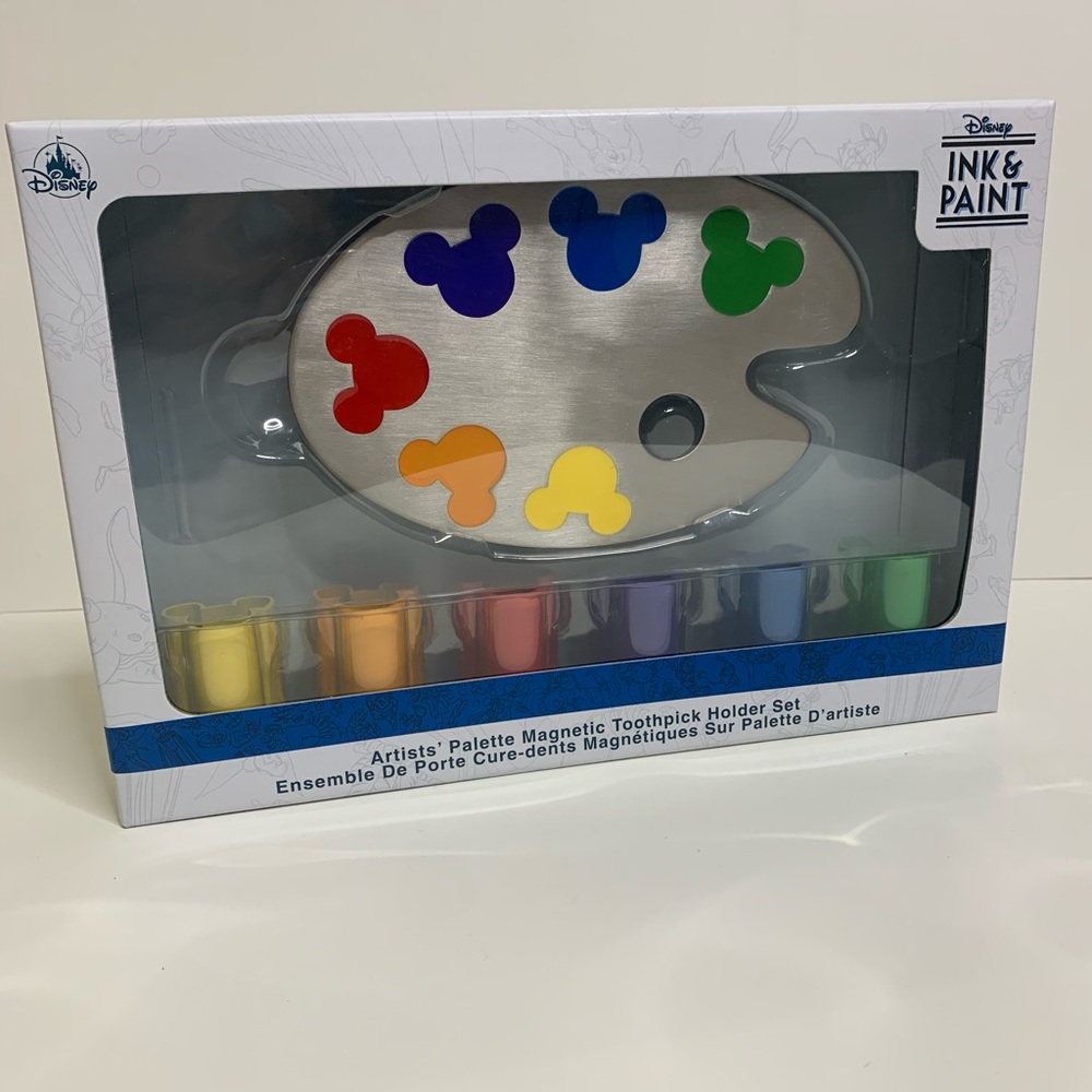 Disney Ink & Paint Toothpick Holder Set